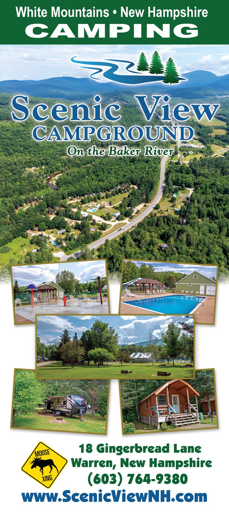 Scenic View NH rack card, 2024